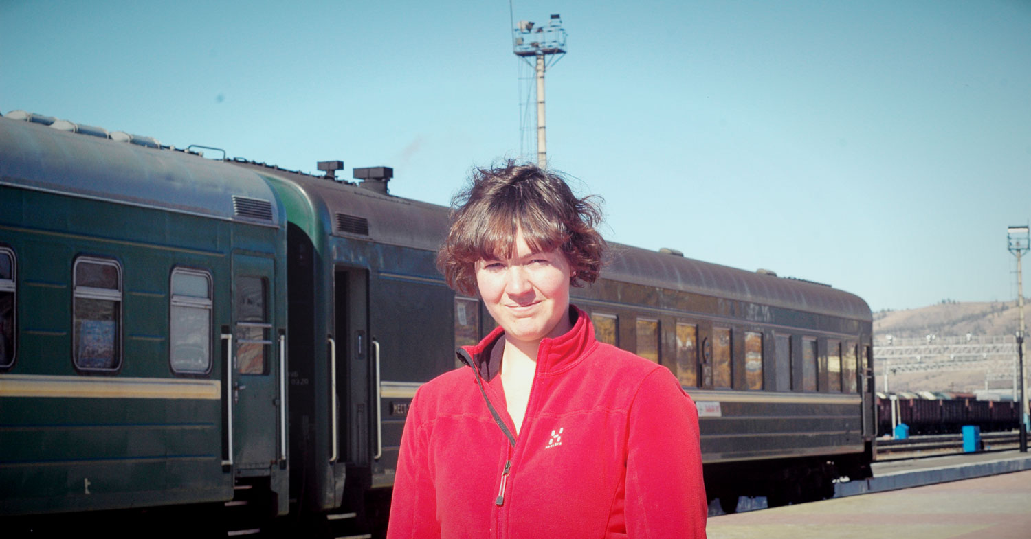 Magda på Transmongoliska Järnvägen